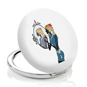 Miroir de Sac Rond Multicolore