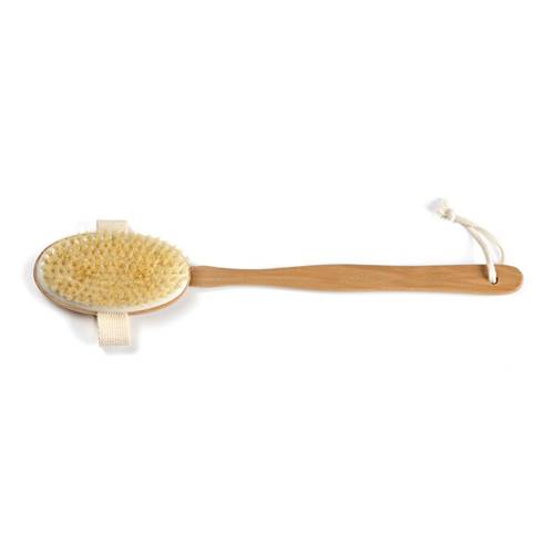 Brosse de Bain Détente en Soies Blanches