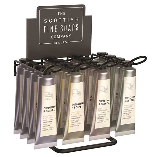 Présentoir pour Crème Mains Original Recipies