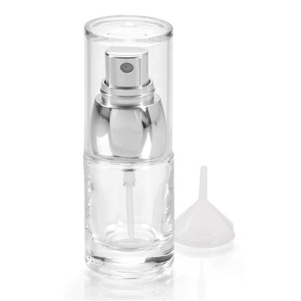 Flacon De Parfum Rechargeable 100 Ml En Verre - Vaporisateur Vintage - Léger, Parfait Voyage