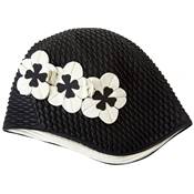 Bonnet de Bain en Caoutchouc Noir