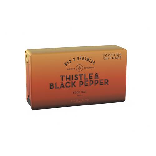 Savon Chardon Poivre Noir 220g - Scottish Fine Soaps