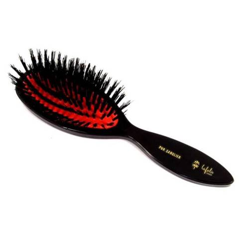Brosse Pneumatique Noire - 7 rangs