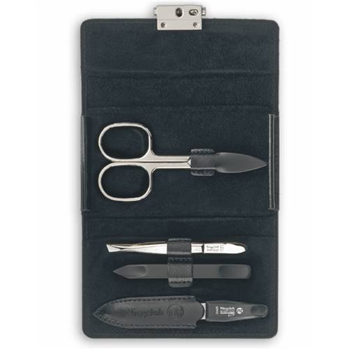 Trousse Manucure Diabolo Noire - 4 Outils