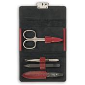 Trousse Manucure Diabolo Rouge - 4 Outils