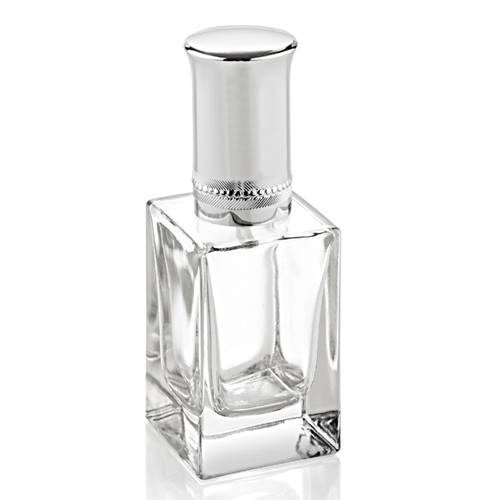 Flacons vaporisateurs de parfum en verre transparent personnalisés