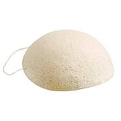 ponge Konjac Naturelle Blanche