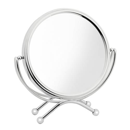 Miroir sur Pied Métal Chrome - X7