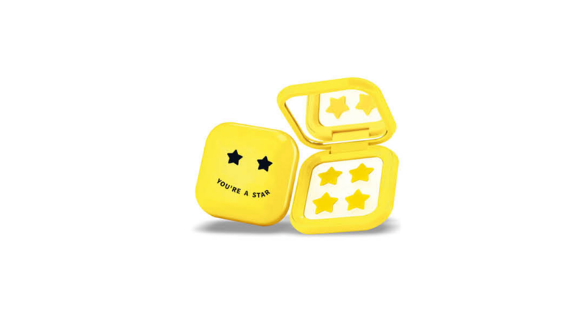 PATCHS ANTI-IMPERFECTIONS 32 UNITES AVEC ETUI MIROIR JAUNE X12