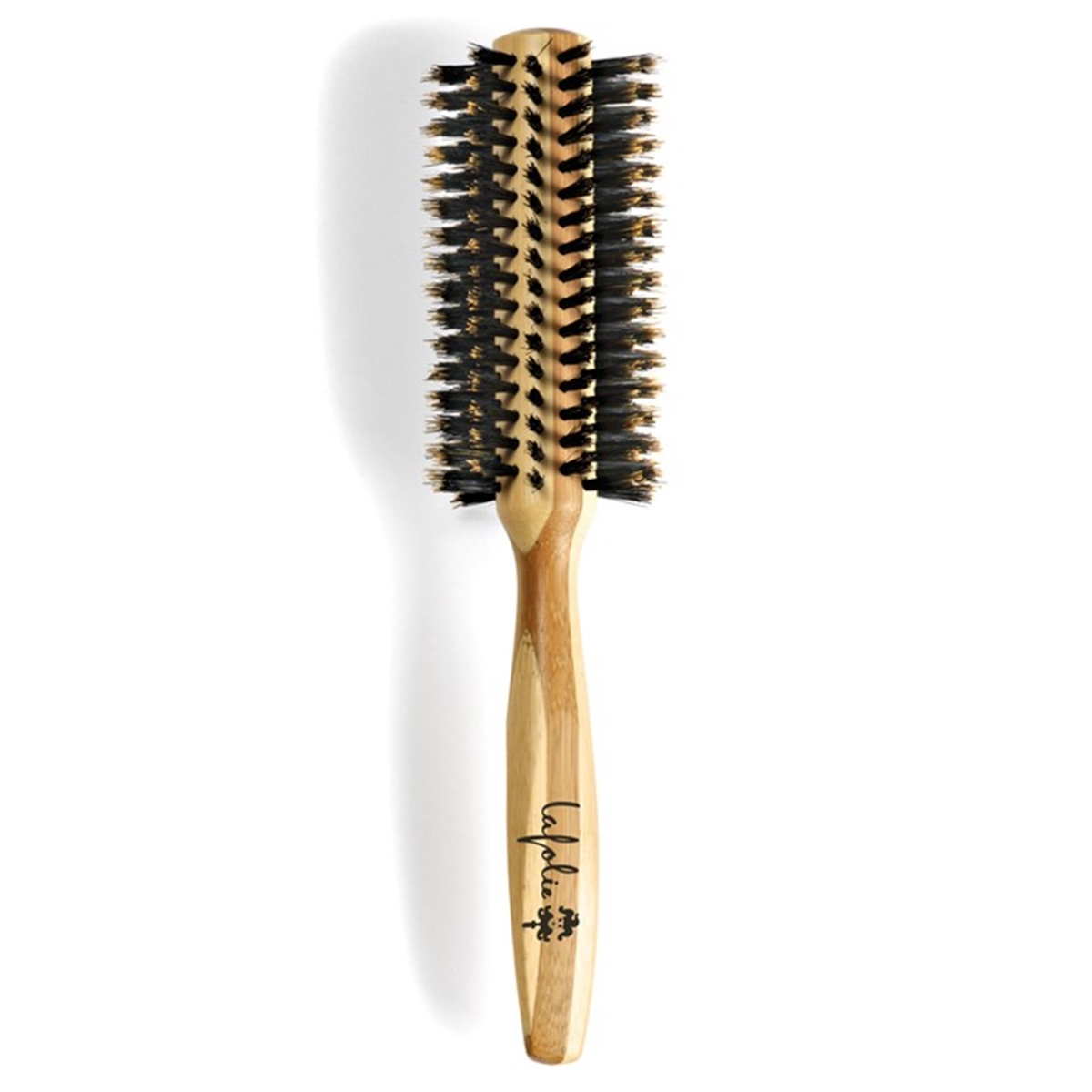 Brosse Ronde Bamboo Sanglier - 12 Rangs