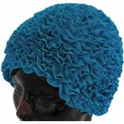 Bonnet de Bain Pétales Turquoise
