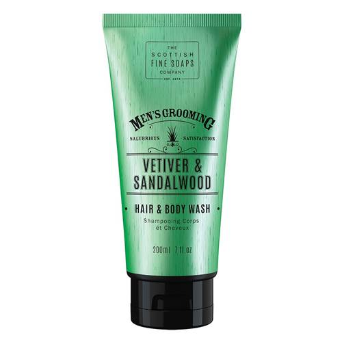 Shampoing Corps & Cheveux Vétiver & Bois de Santal - 200mL