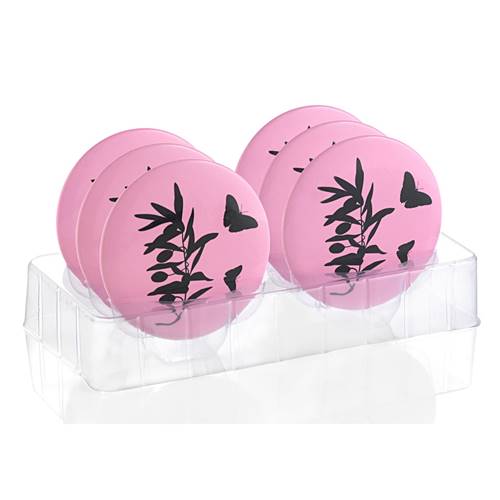 Miroir de Sac Rose Papillon - X2