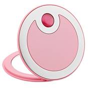 Miroir de Sac Rond Perle Rose - X5