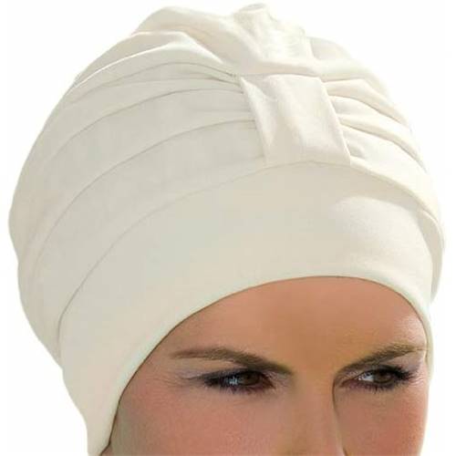 Bonnet de Bain en Tissu Champagne
