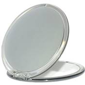 Miroir de Voyage Rond Argent Acrylique - X7