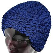 Bonnet de Bain Pétales Bleu Marine