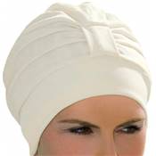 Bonnet de Bain en Tissu Champagne