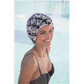 Bonnet de Bain Ptales Blanc et Noir