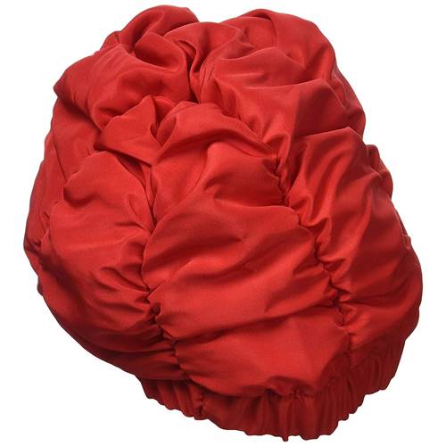 Bonnet de Bain Rouge Imperméable - Confort Plus