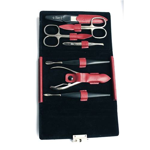 Trousse Manucure Diabolo Rouge - 7 Outils